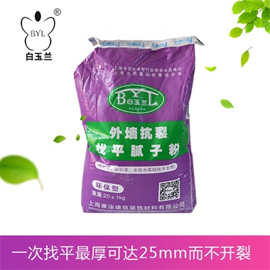 外墻抗裂找平膩子粉（真石漆、彩石漆、水包水基礎(chǔ)找平專用）